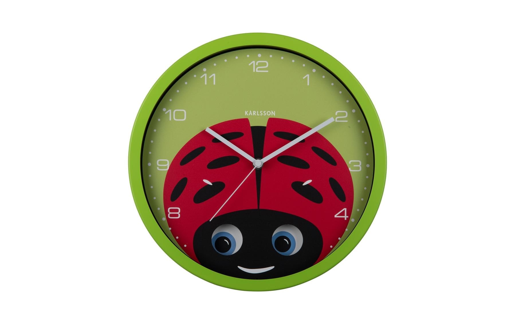 Karlsson Wanduhr »Marienkäfer Ø 30,8 cm«