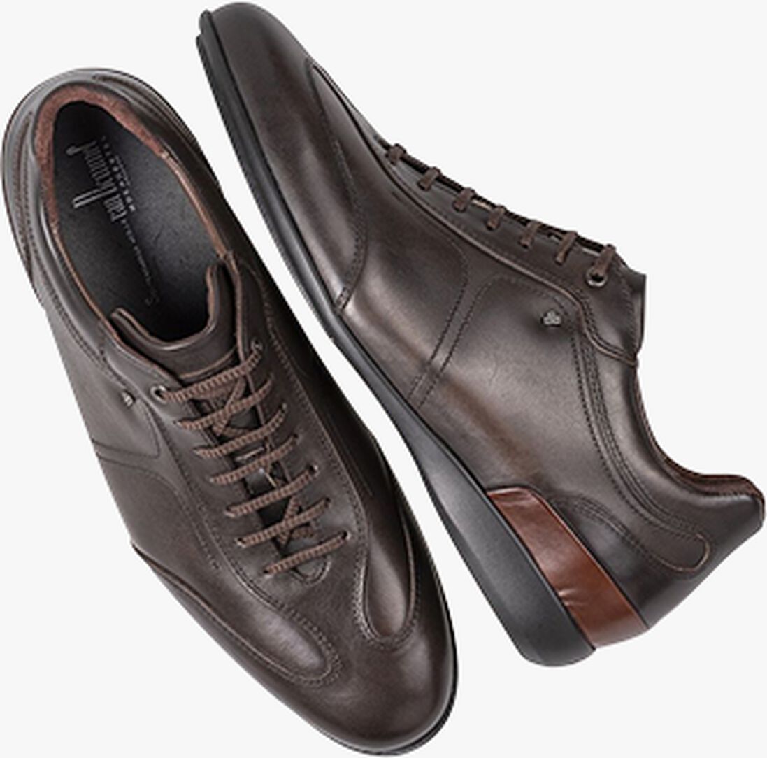 VAN BOMMEL bruine van bommel veterschoenen sbm-10016