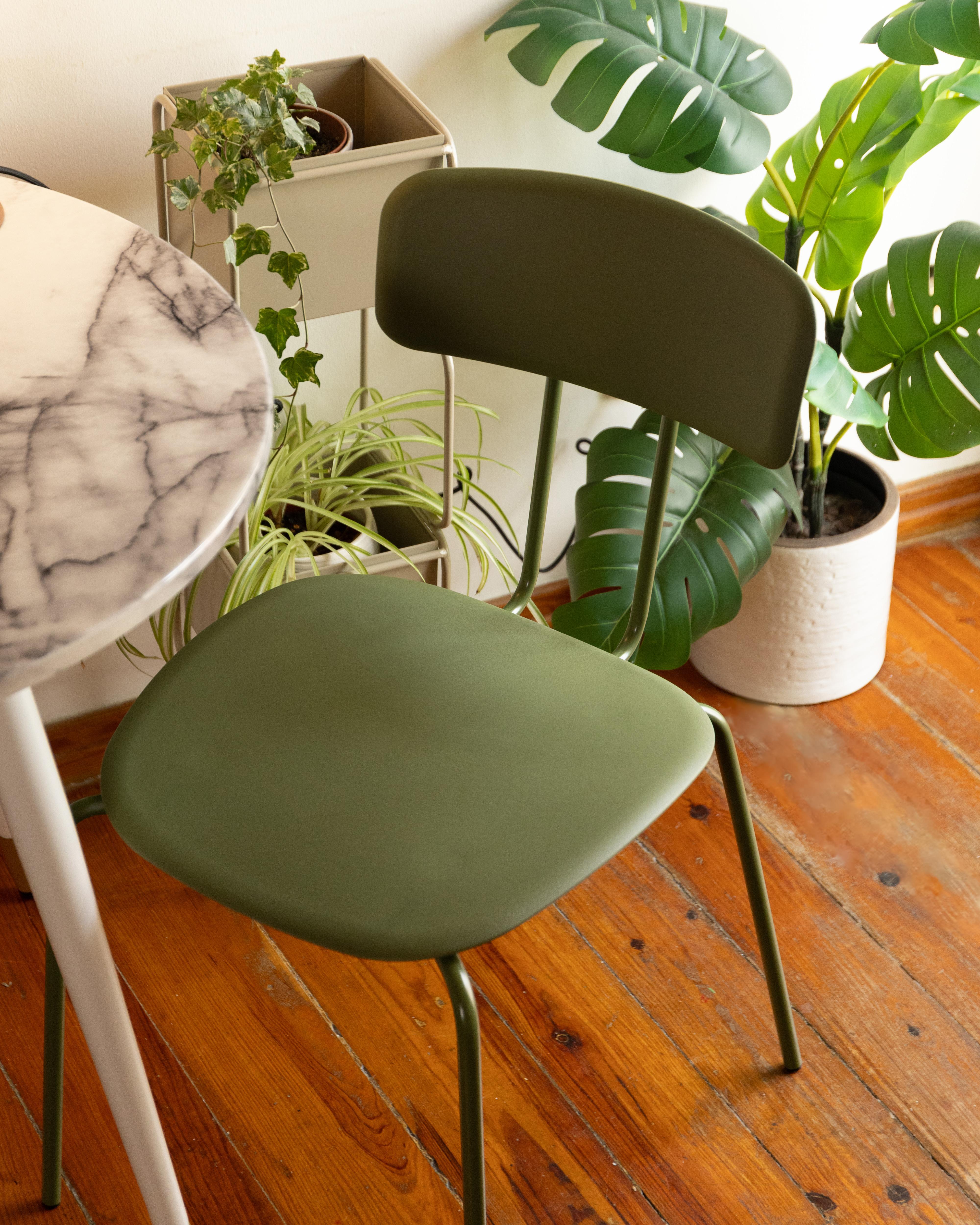 Set van 2 eetkamerstoelen SIBLEY Groen