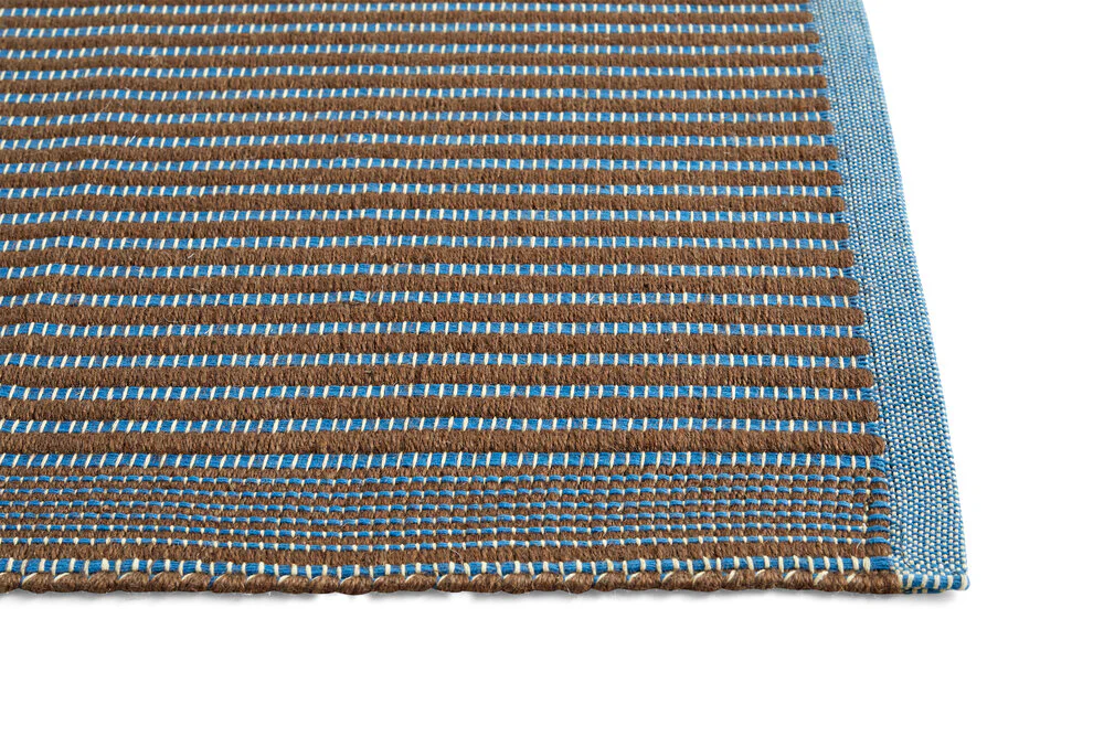 HAY  Tapis måtte, Chestnut and Blue - 60x95 cm.