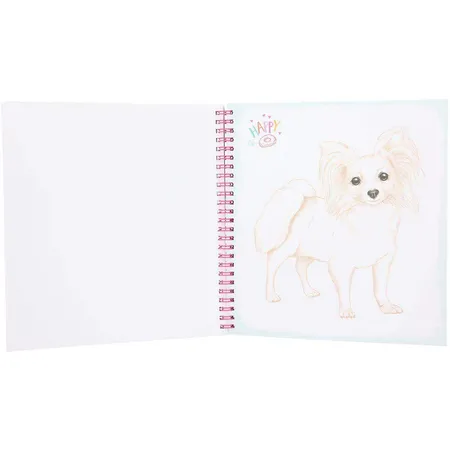 Depesche Create your TOPModel Doggy Malbuch