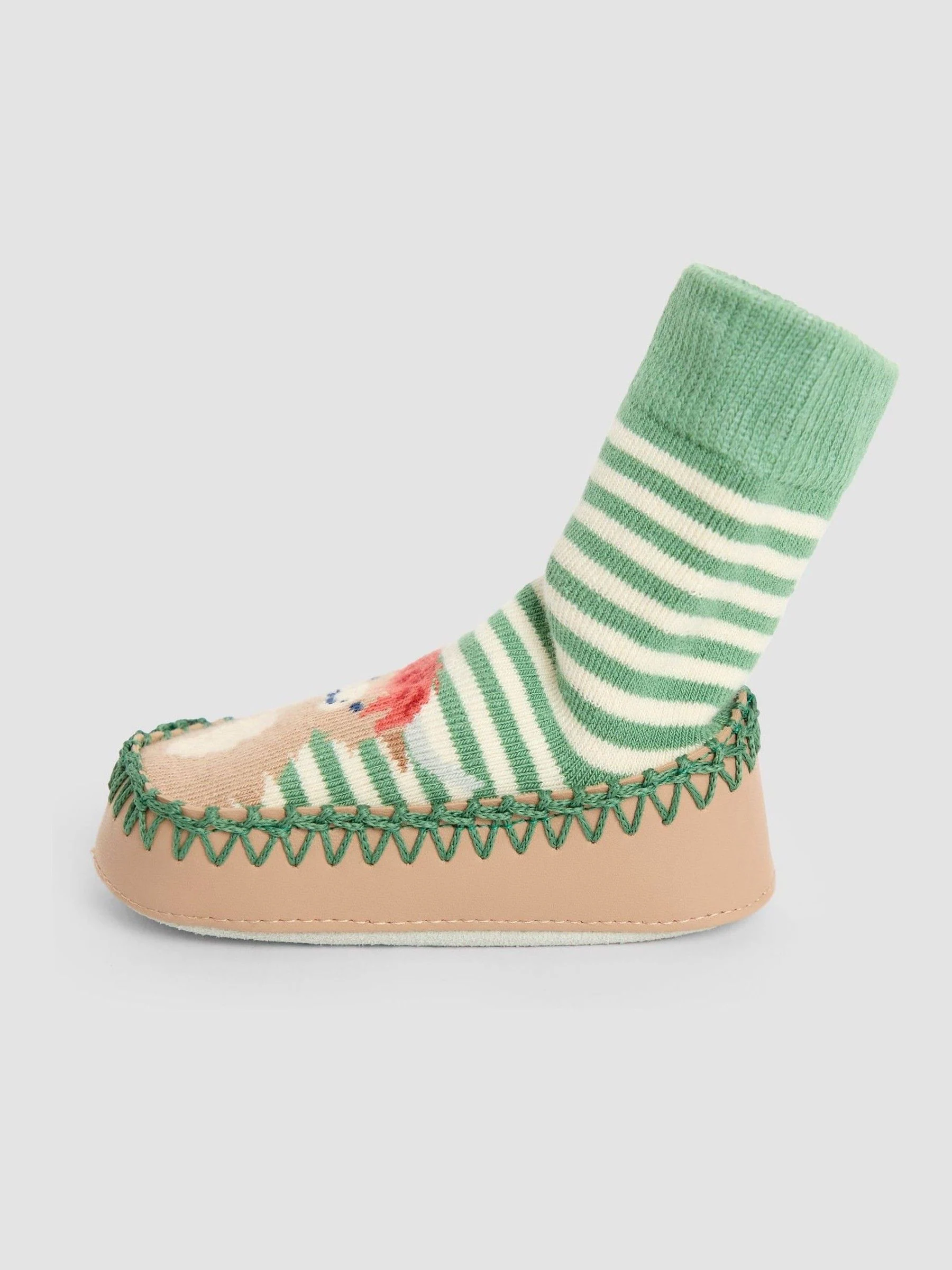 Jojo Maman Bébé moccasin pantoffelsokken