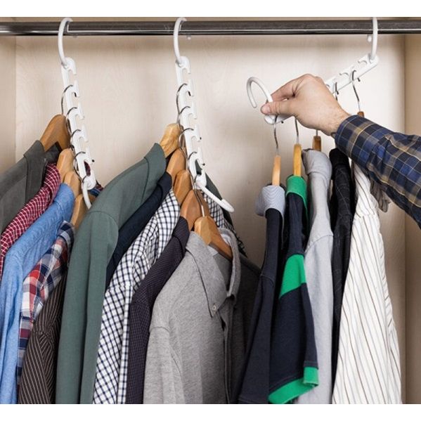 Innovagoods Organizador de Cabides 40 Peças de Roupa (24 Unidades)