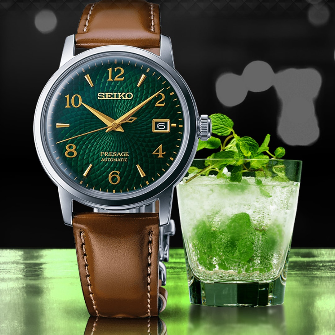 Seiko Presage Automatik Mojito Cocktail Time