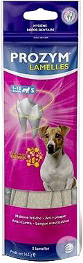 Ceva Prozym Mini Lamelles Haleine Fraîche Et Anti-Plaque Chiens Taille S 5-15kg 5 Pièces
