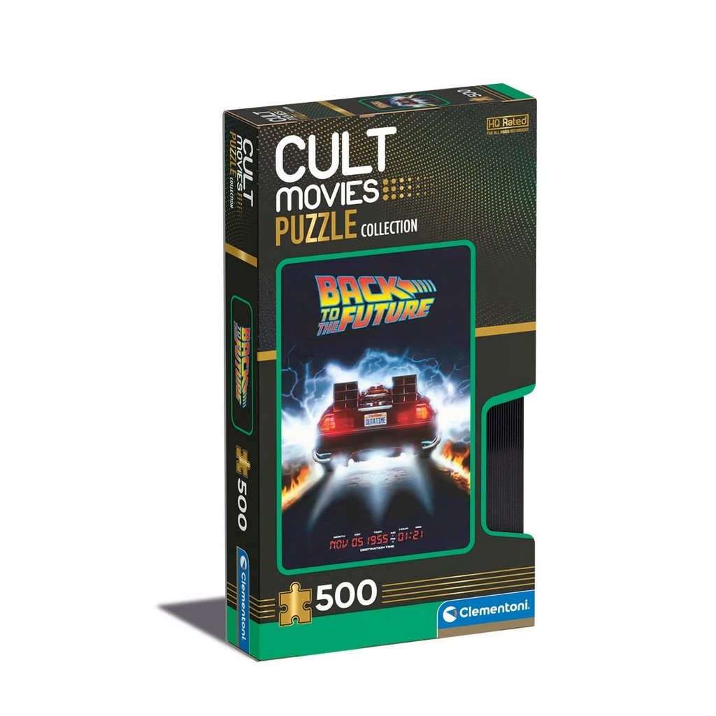Puzzle Cult Movies - Back to The Future - 500 Pièces