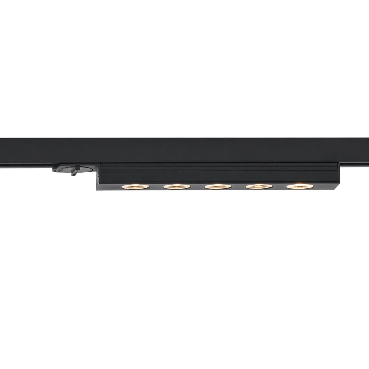 Moderne plafondlamp zwart voor railsysteem 1-fase 5W 370 lm 3000K - Iconic Tsiri