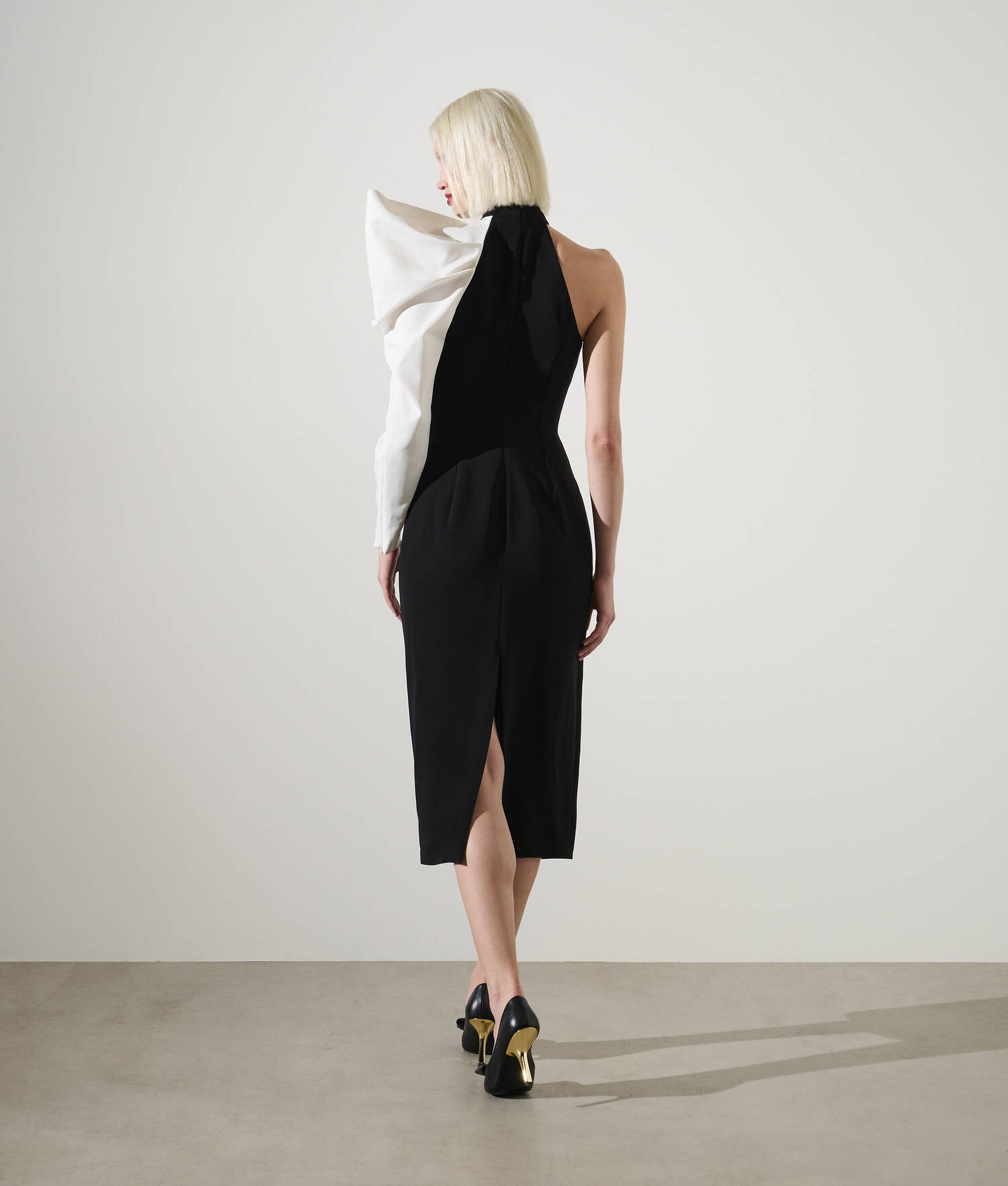 ROBE MIDI ASYMÉTRIQUE KARL STUDIO