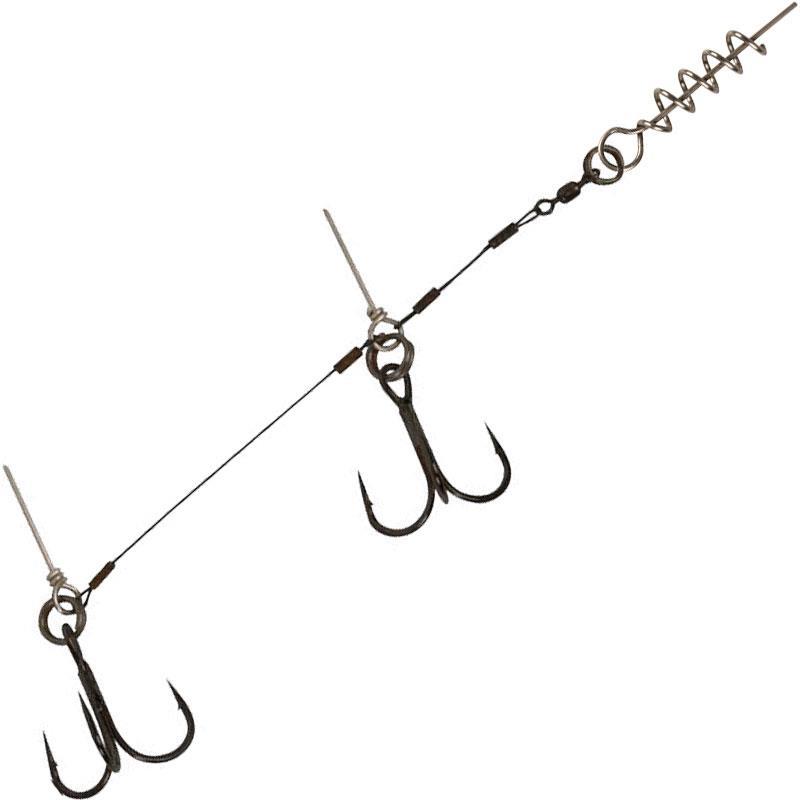 Bas De Ligne Carnassier Cwc Shallow Stinger Titanium