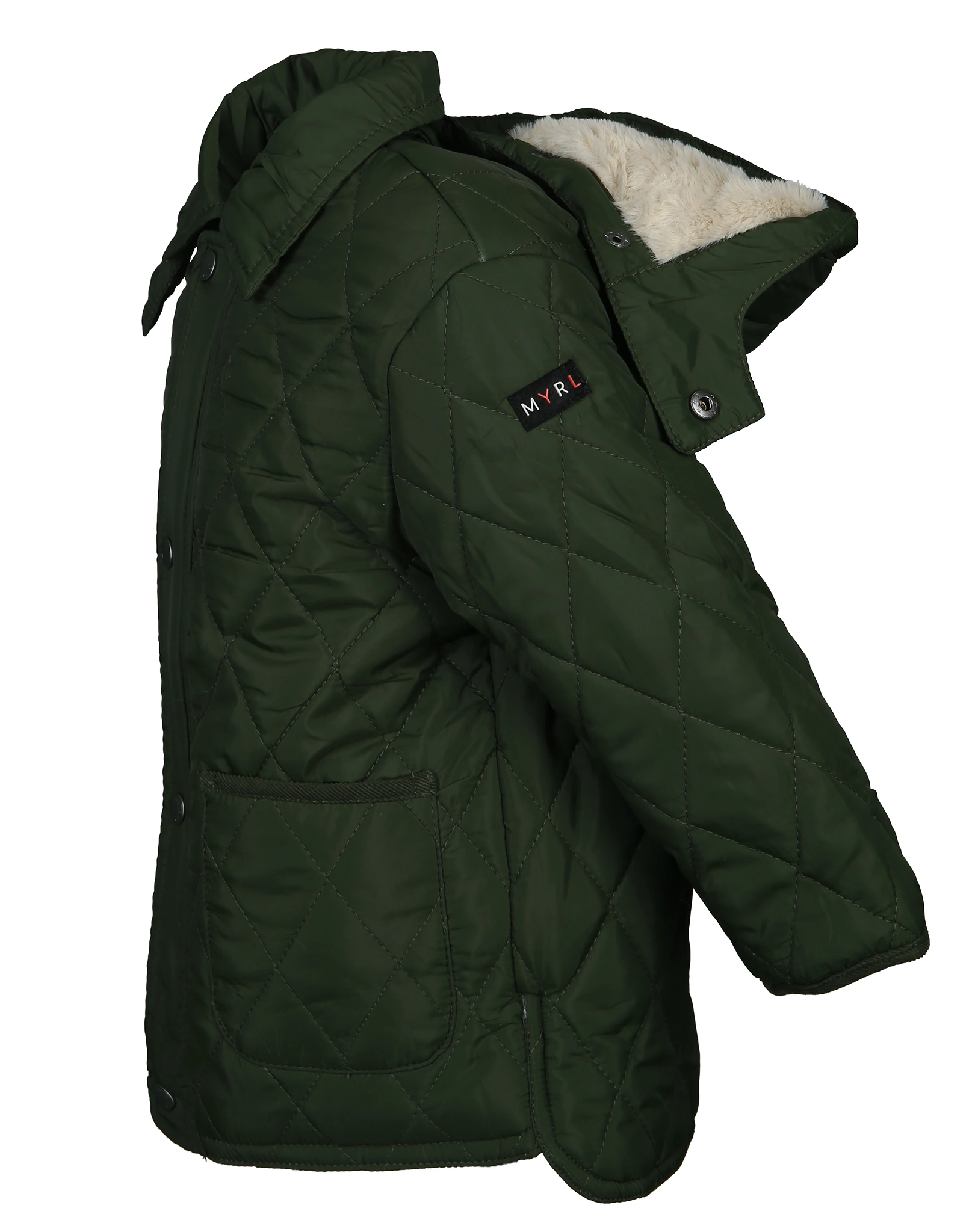 Steppjacke COZY in efeu