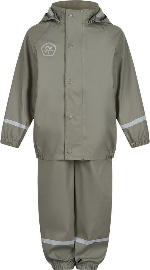 Color Kids Rain Set - Solid PU Vetiver
