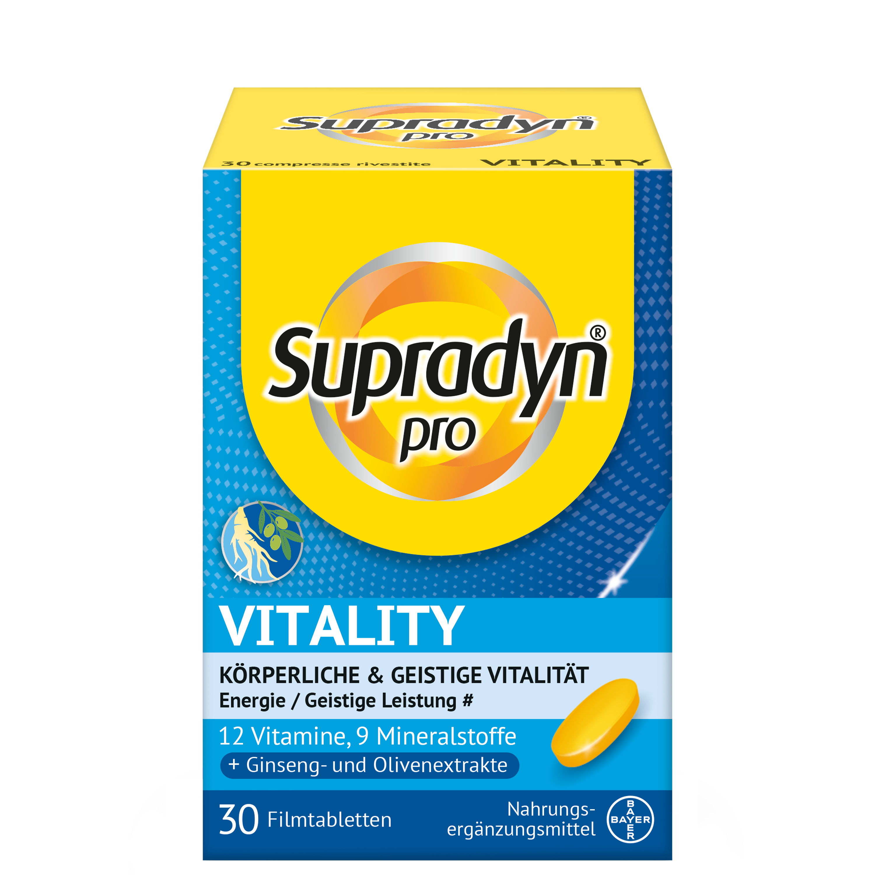 SUPRADYN pro Vitality<br>30 Stück, Dose, Filmtablette