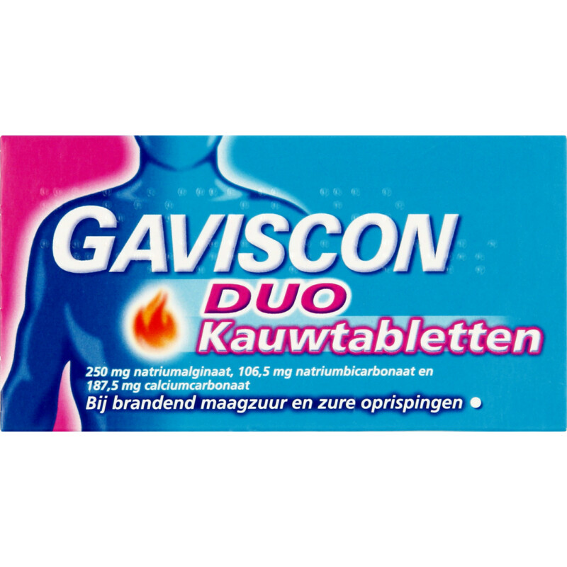 Gaviscon Duo kauwtabletten