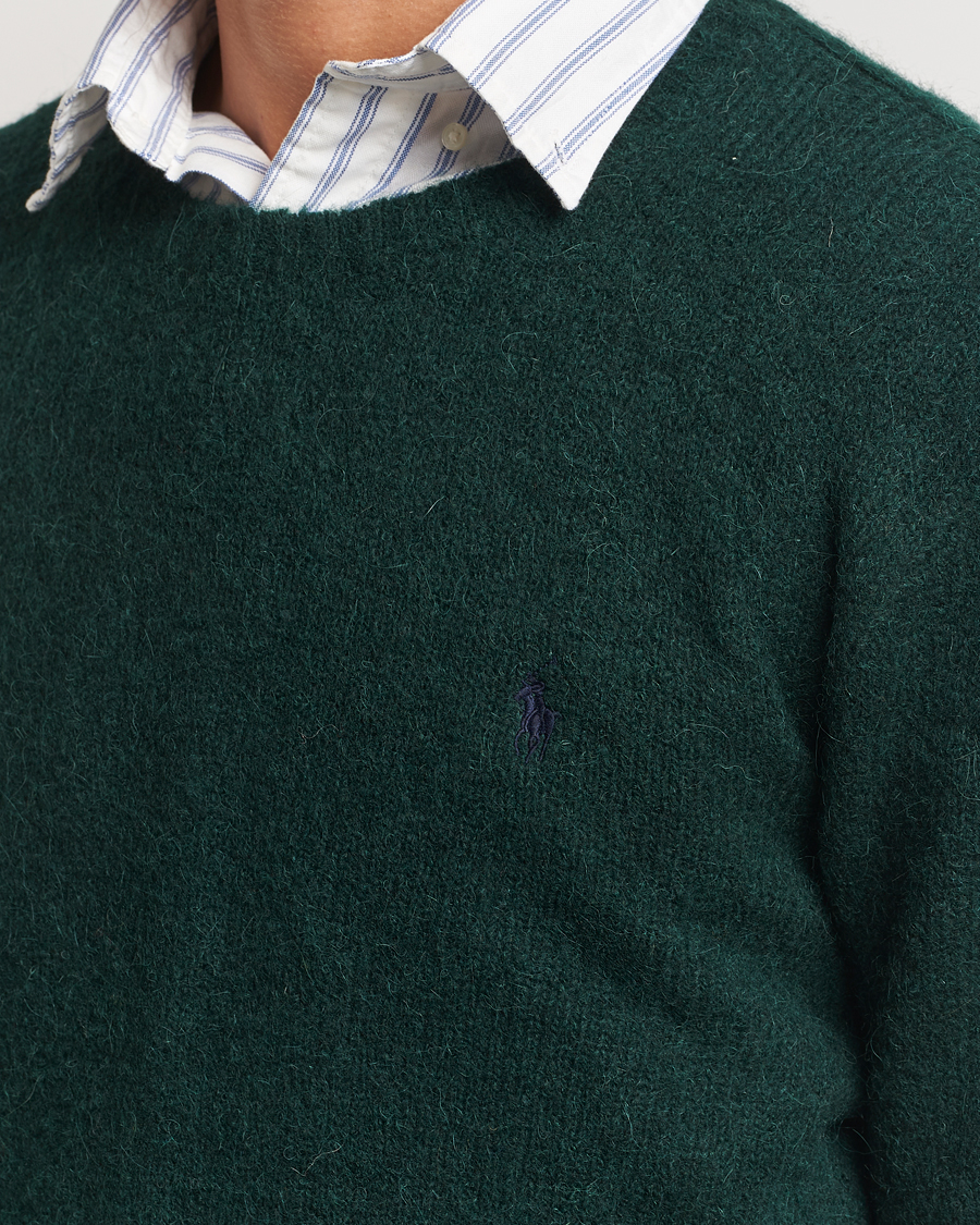 Polo Ralph Lauren Alpaca Crew Neck Sweater Moss Agate