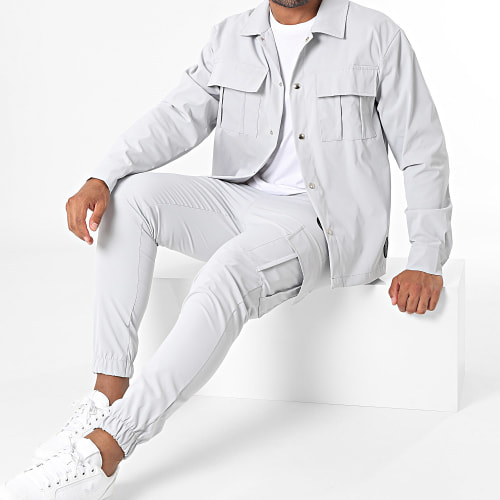 Ensemble Veste Et Pantalon Cargo Lva Gris