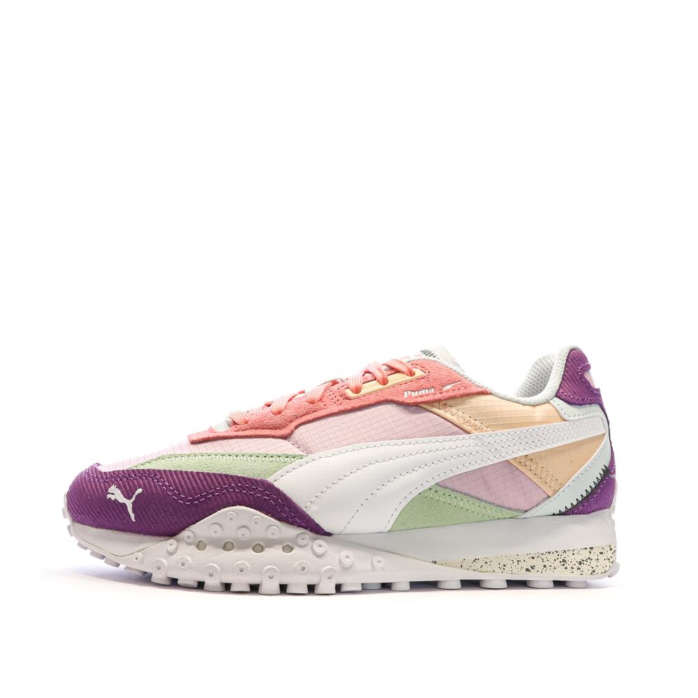Puma Baskets Rose/Violettes Femme Puma Blktop