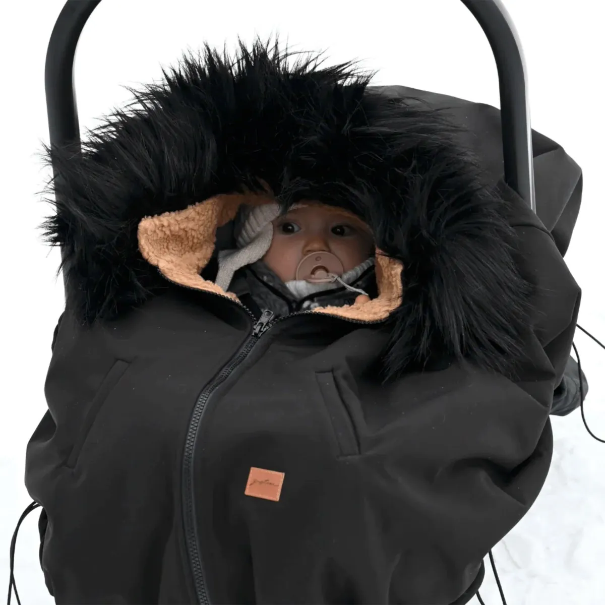 Gustine Housse Siège d'Auto  Poncho 3-en-1 - Noir