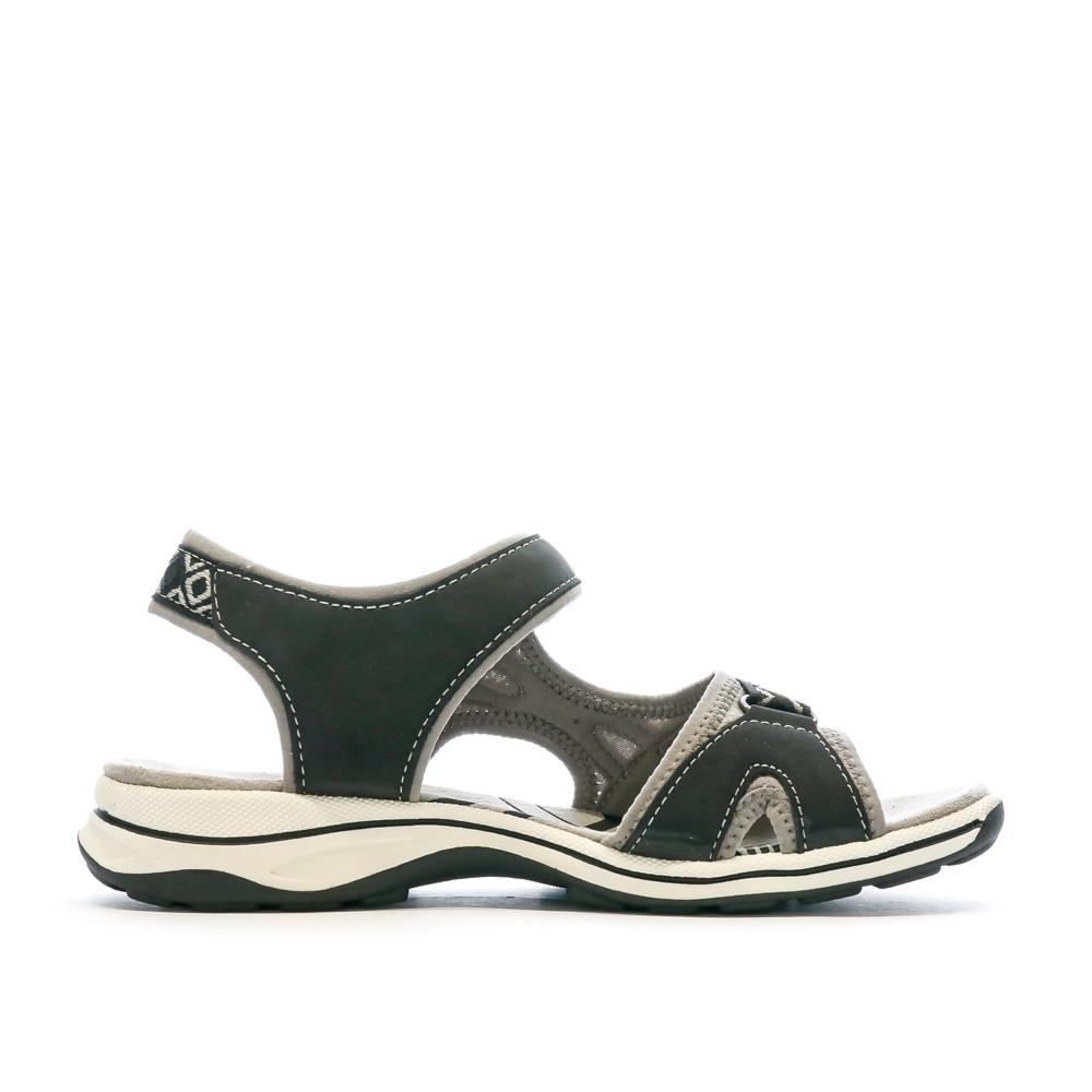 Relife Sandales Noir/Gris Femme RELIFE Hubert