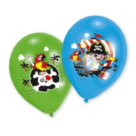 amscan Luftballons Pirate 6 Stück