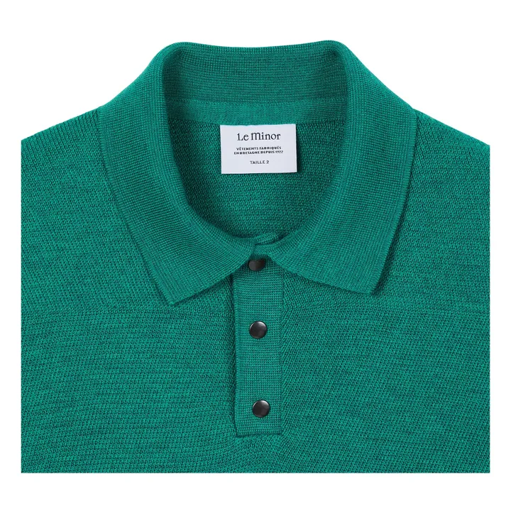 Le Minor Polo Ange Mérinos | Vert