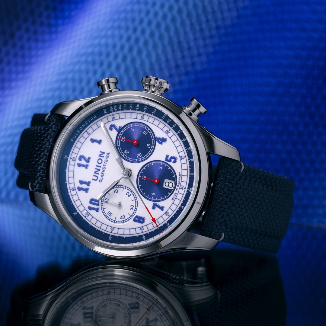 Union Glashütte Belisar Chronograph Blau