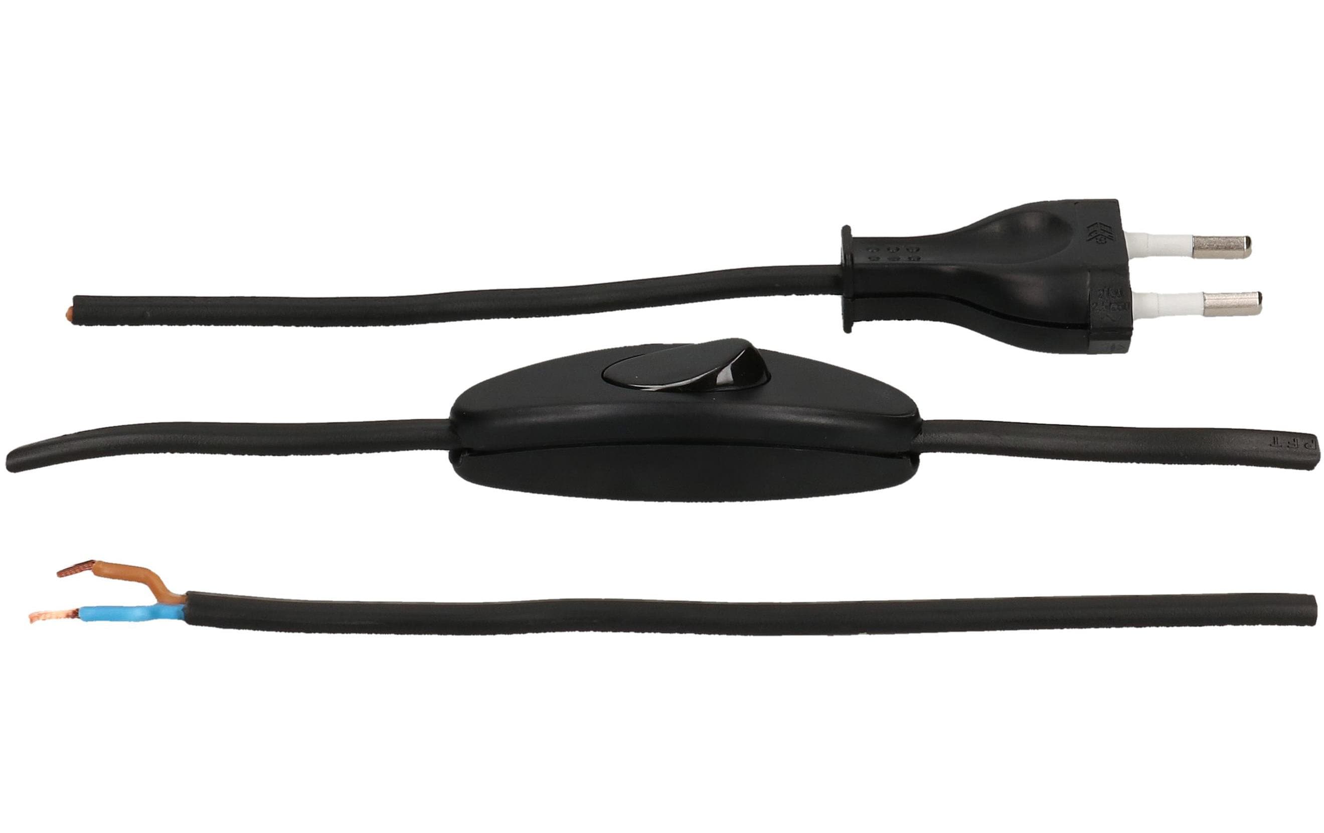 Netzkabel TDLF-T26 mit SchalterNetzkabel mit Leiterquerschnitt von 0.75 mm2