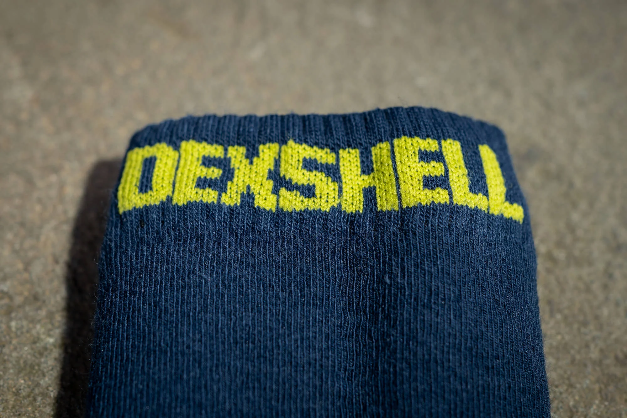 Membransocke Dexshell Kids navy / lime