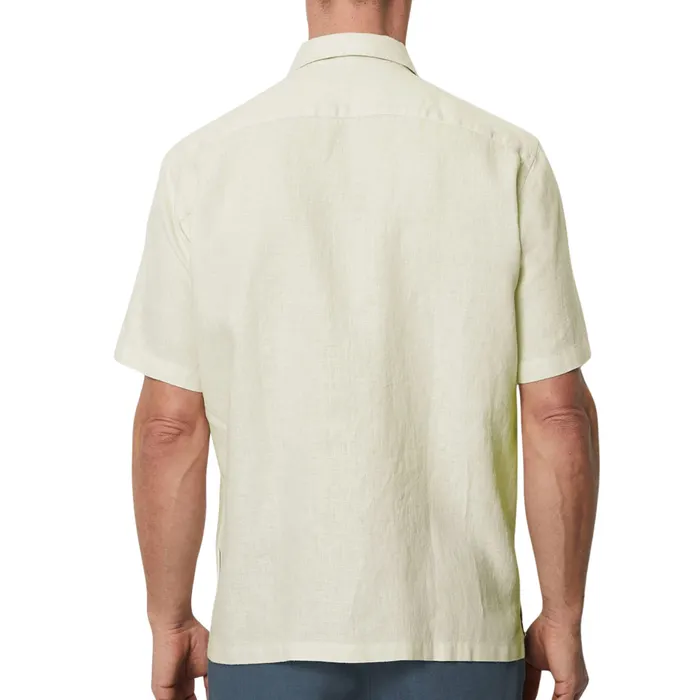 Marc O'Polo Camp Collar Linen Overhemd Heren