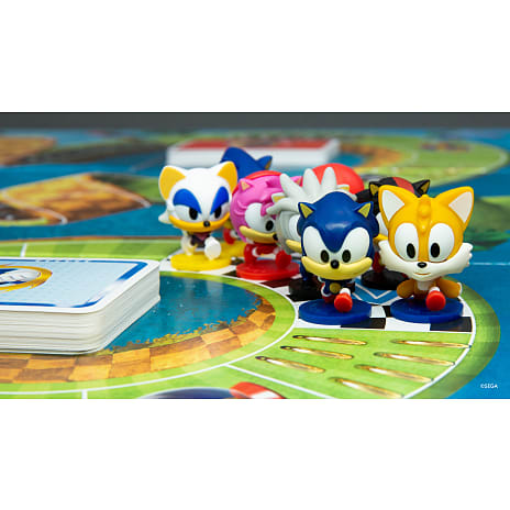 Sonic Super Teams Nordic strategisk racerbrætspil