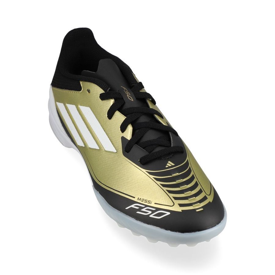 adidas F50 Messi League TF Triunfo Dorado - Doré/Blanc/Noir Enfant