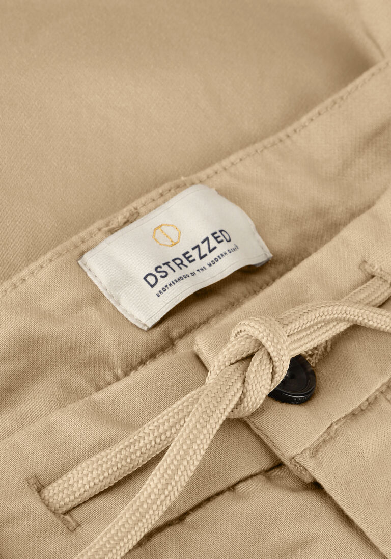 DSTREZZED zand dstrezzed korte broek ds_lancaster short