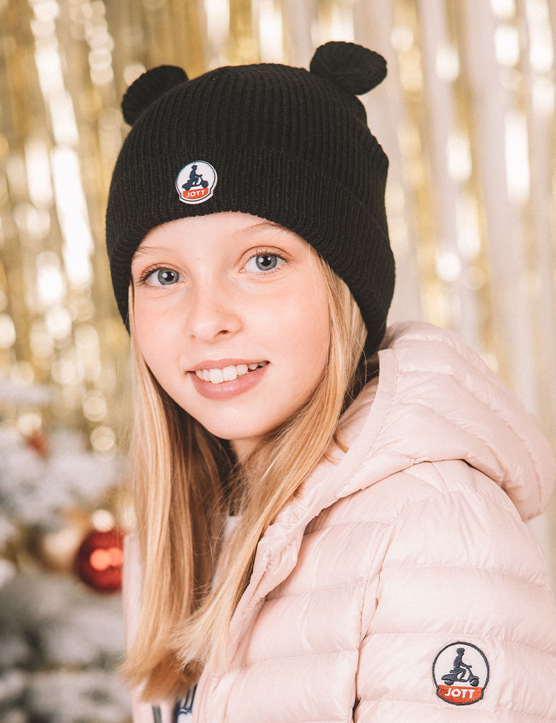 JOTT BONNET ENFANT OREILLE BILLY NOIR