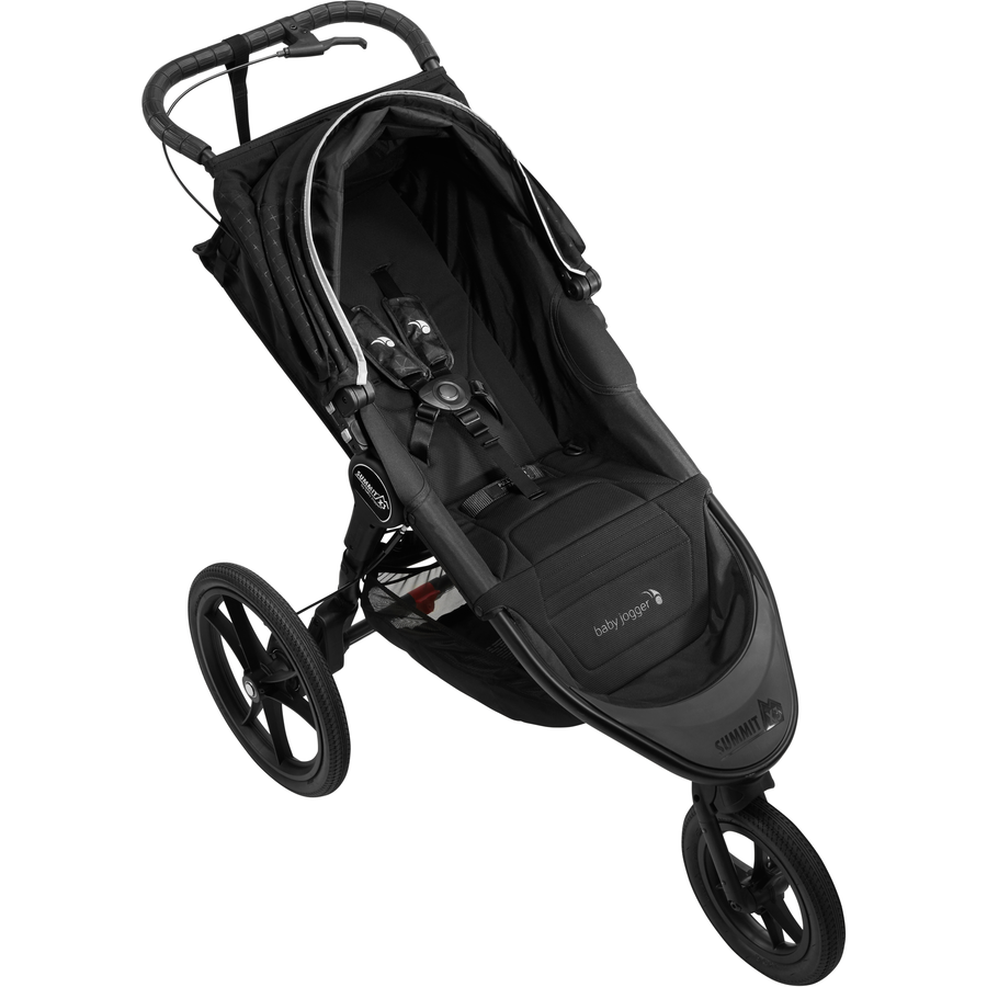 baby jogger Sportwagen Summit X3 in Midnight Black inklusive Wetterschutz