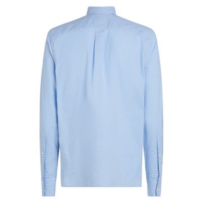 Chemise à manches longues homme Flex Poplin Gingham TOMMY HILFIGER
