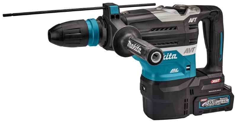 Makita HR005GM202 40V Max Combihamer set (2x 4.0Ah) in koffer met AWS zender