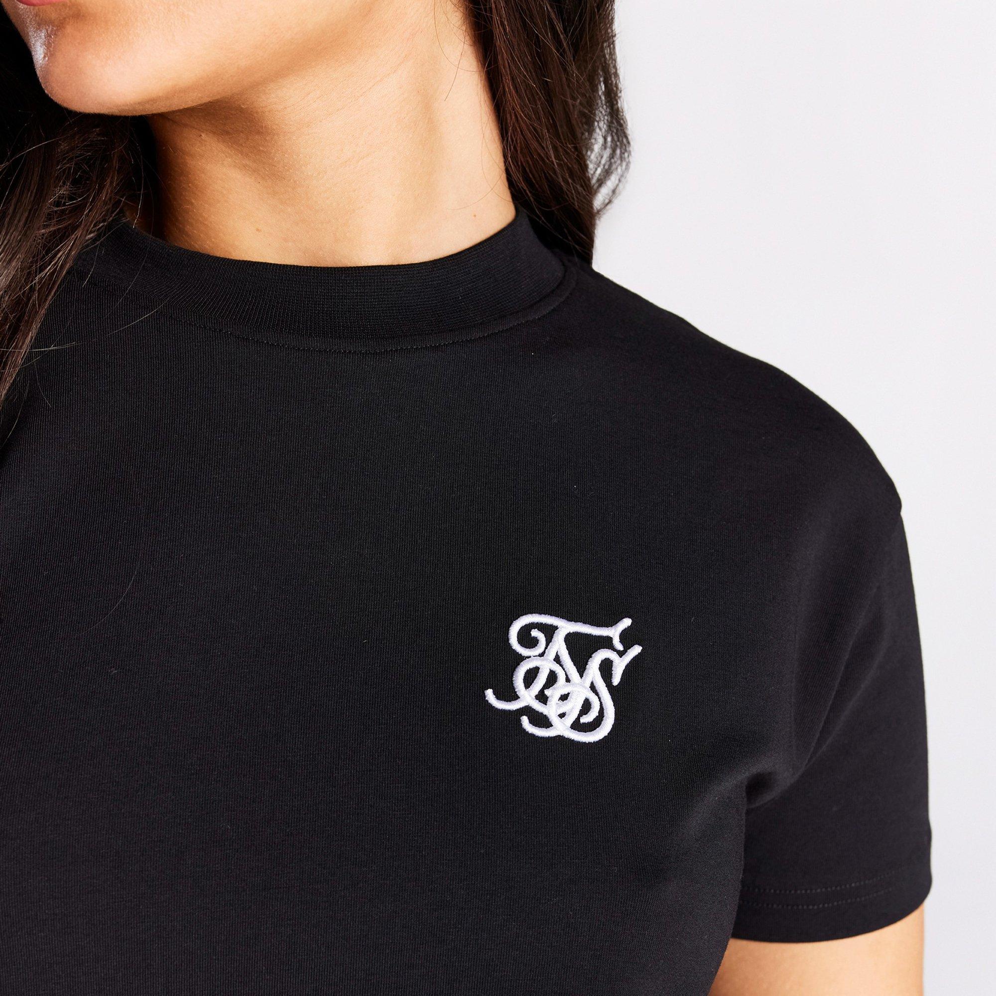 SikSilk Cropped T Shirt