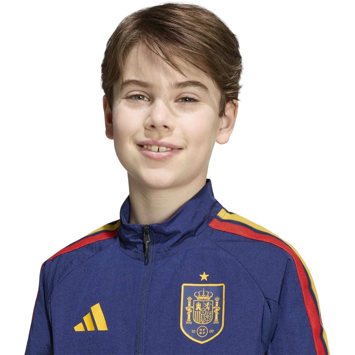Casaco adidas Espanha Pre-Match Home Mundial 2026 Criança