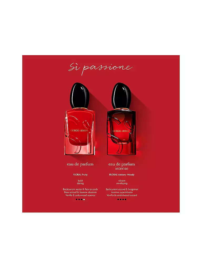 GIORGIO ARMANI Sì Passione Eau de Parfum Intense 100ml Nachfüllbar keine Farbe