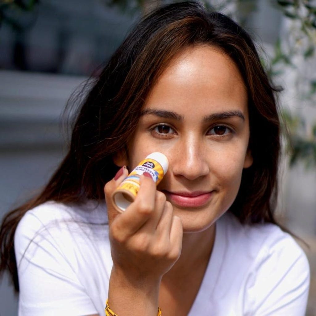 hello simple  Zero Waste Sunstick LSF 50, 25 g
