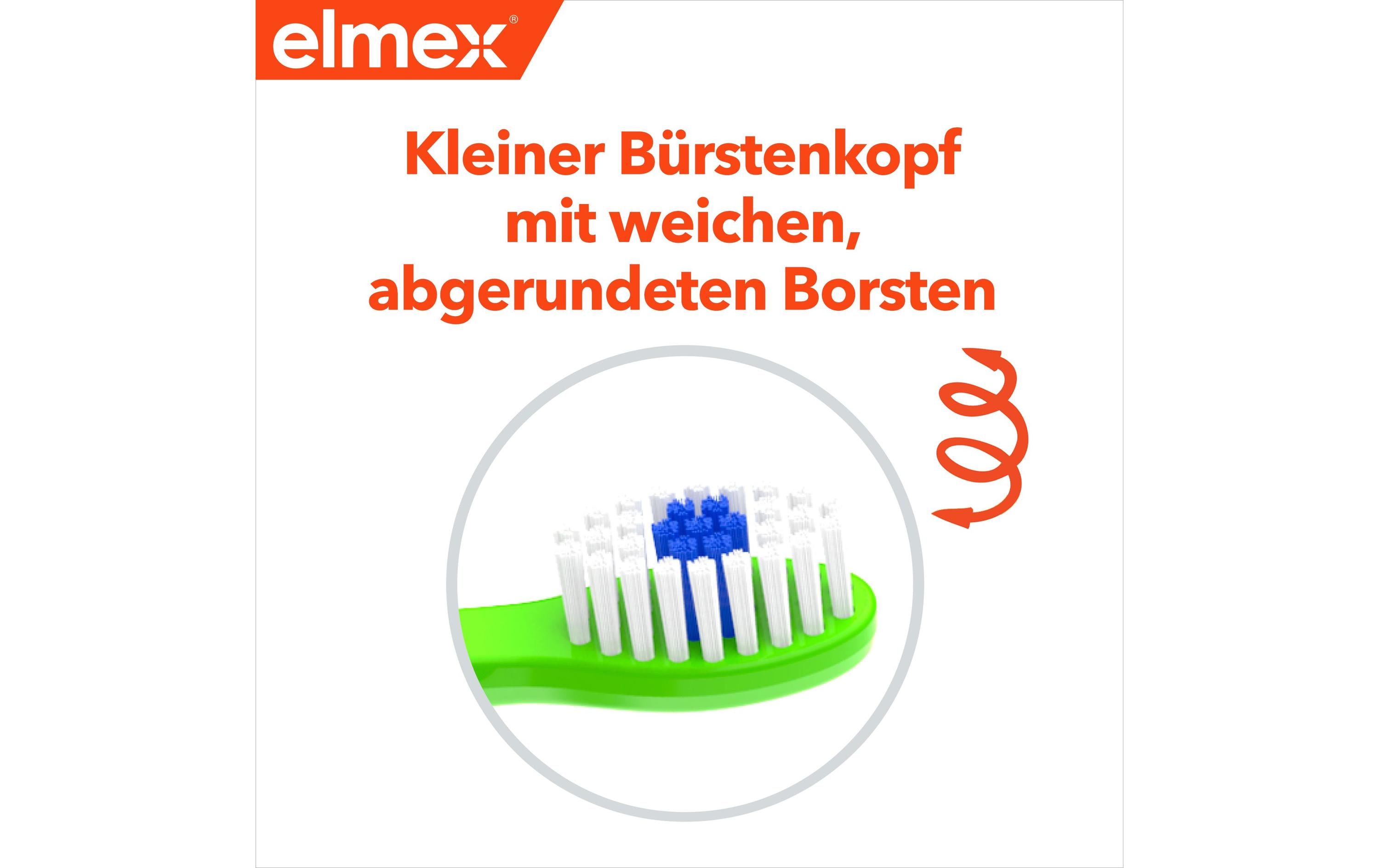 Kinder-Zahnbürste 2-6 Jahre Weich 1 Stück assortiertZahnbürste für eine schonende Reinigung der Milchzähne