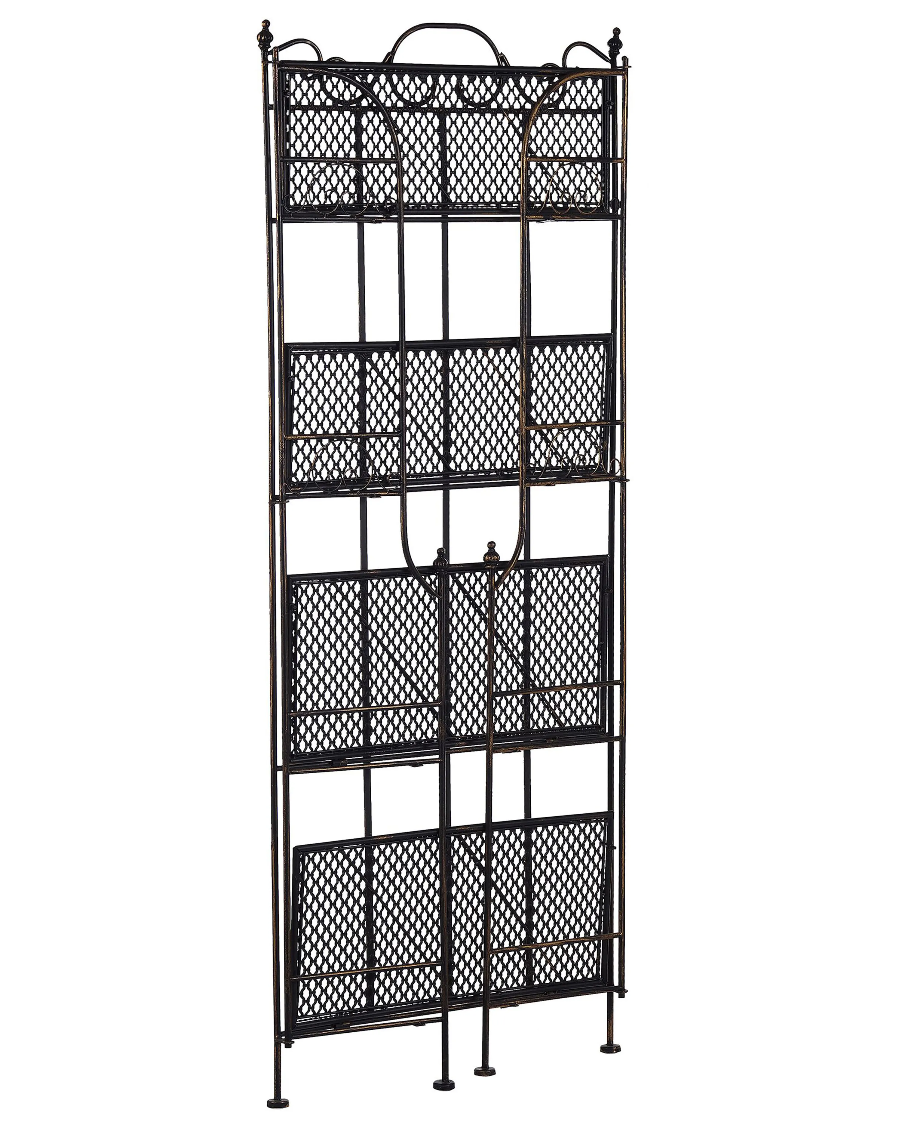 Rek ISERNIA Metaal 61 cm 29 cm Zwart