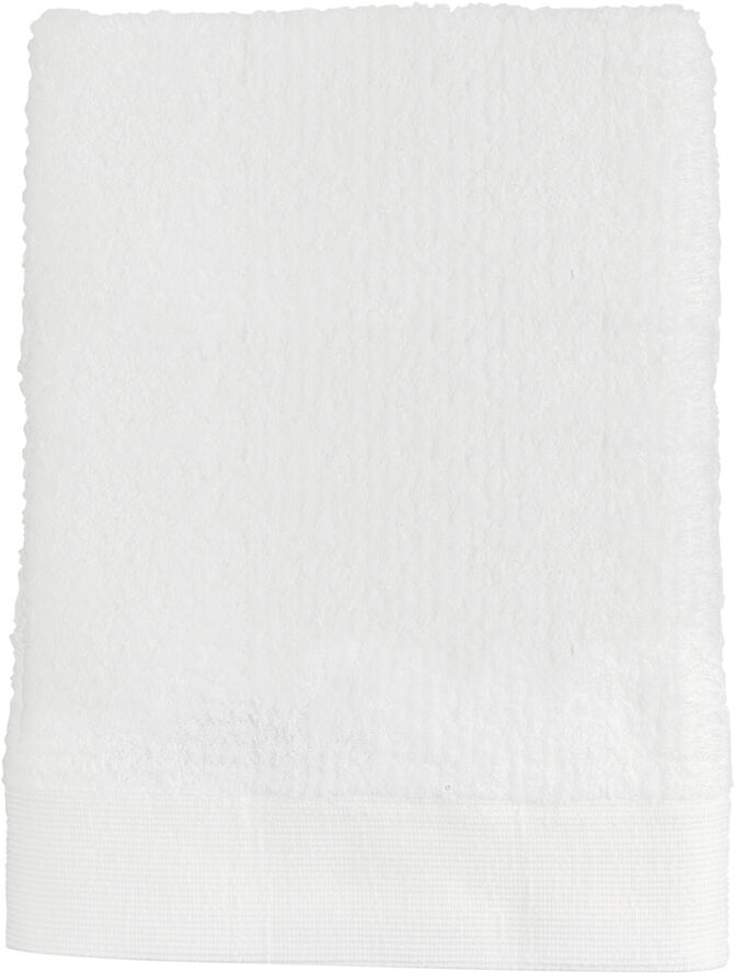Zone Håndklæde White Classic 70x140 cm. Hvid mat