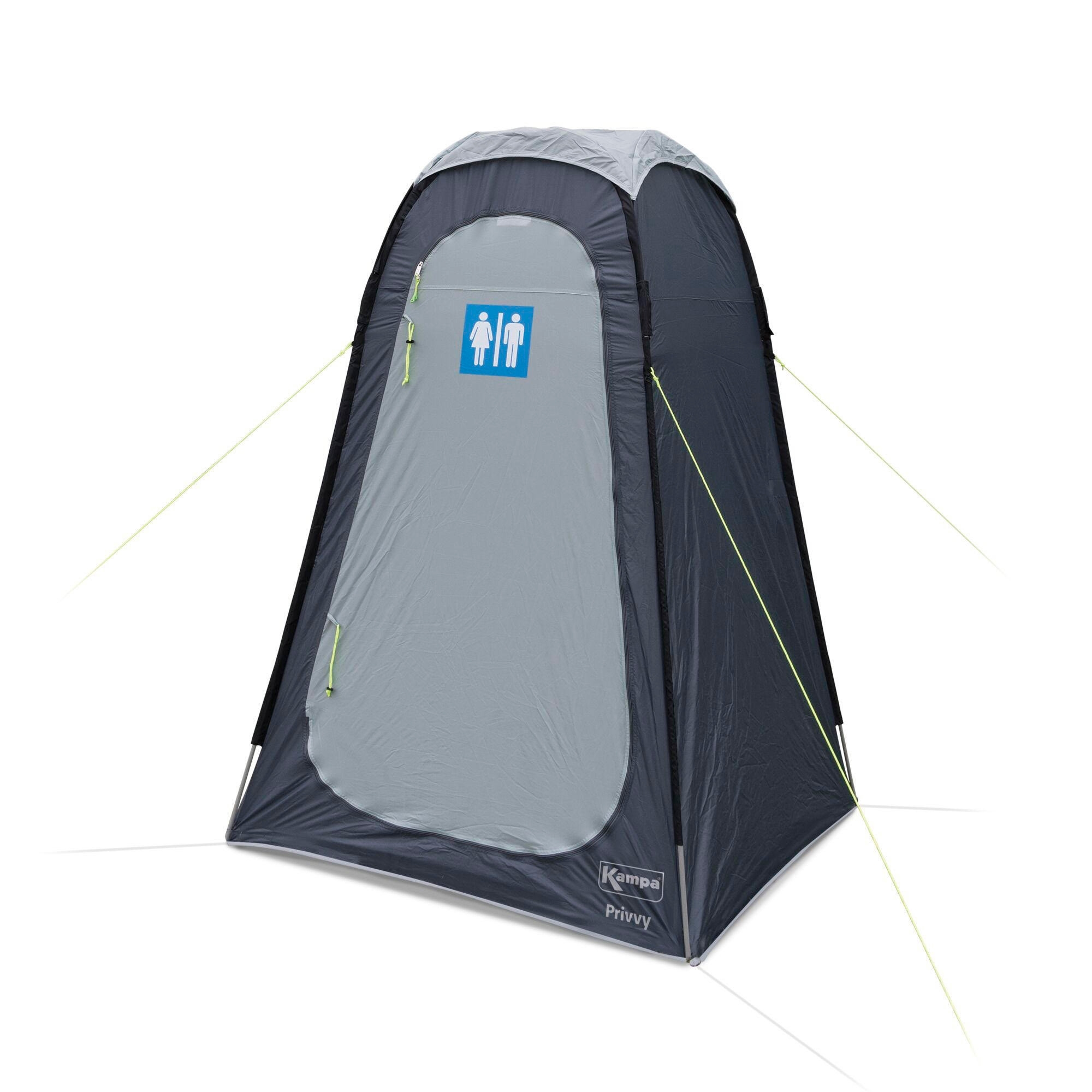Kampa Privy Toilettenzelt 120 x 120 x 190 cm grau