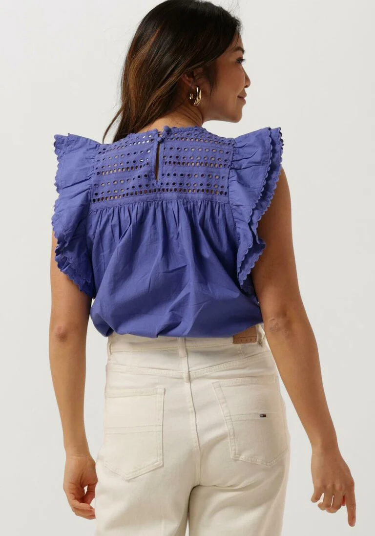 Y.A.S. paarse y.a.s. blouse yassahi sl top