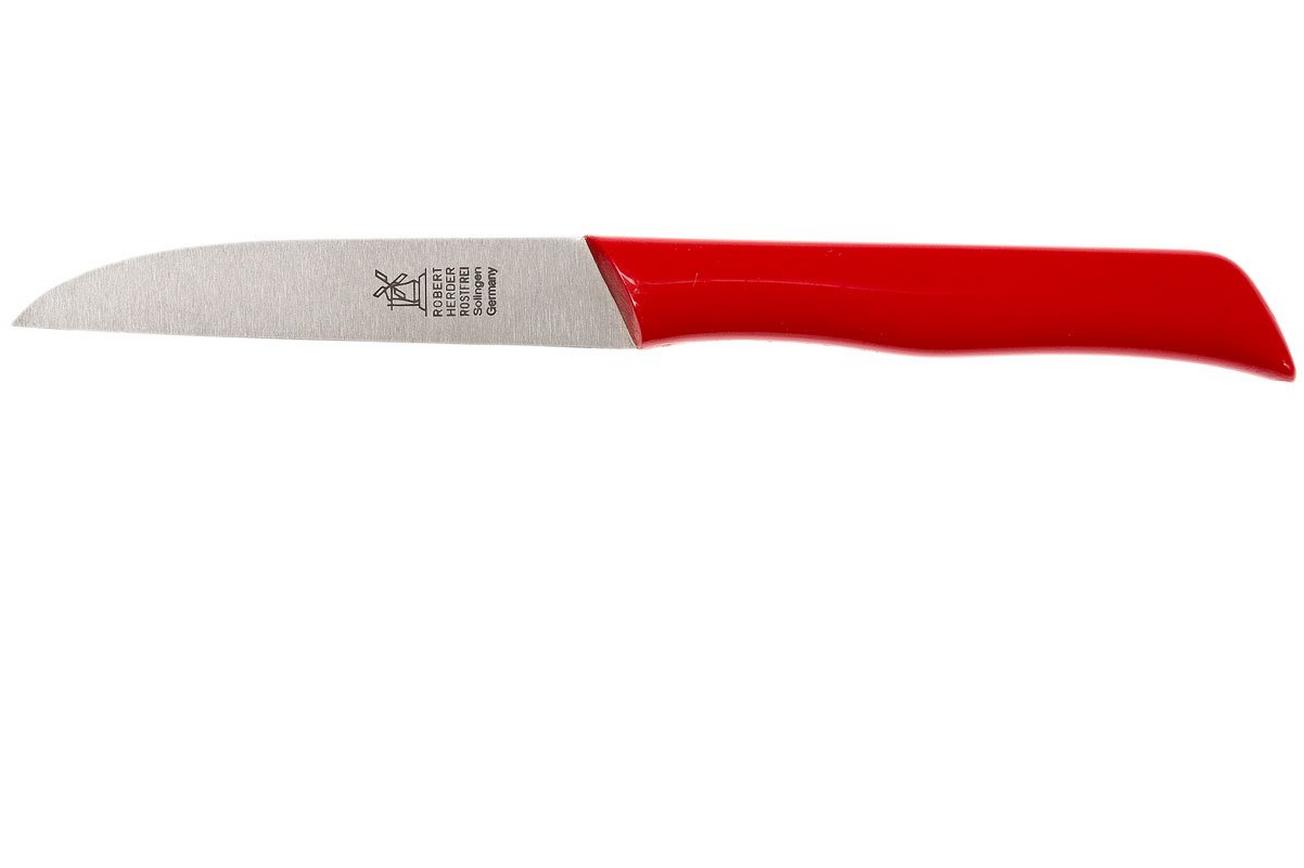 Robert Herder straight classic 1966 schilmes, rood, 8,5 cm