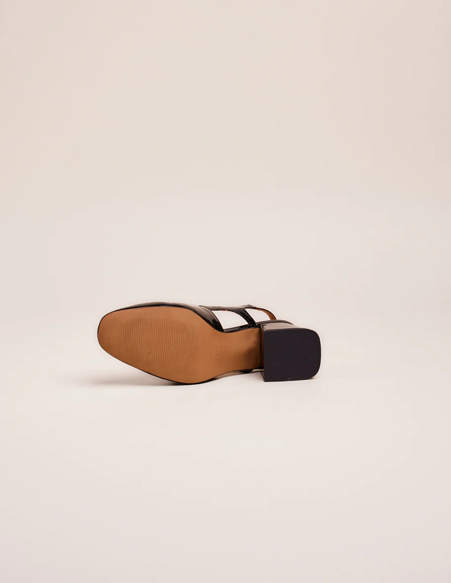 Escarpins Soline - Cuir verni noir