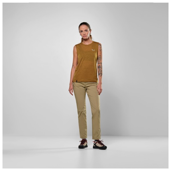 Salewa - Women's Eagle Minilogo Alpine Merino Tank Top - Haut en mérinos