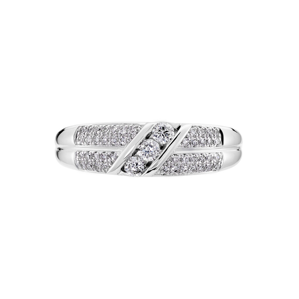 Bague Rosaleen Blanc Diamant Blanc Diamant