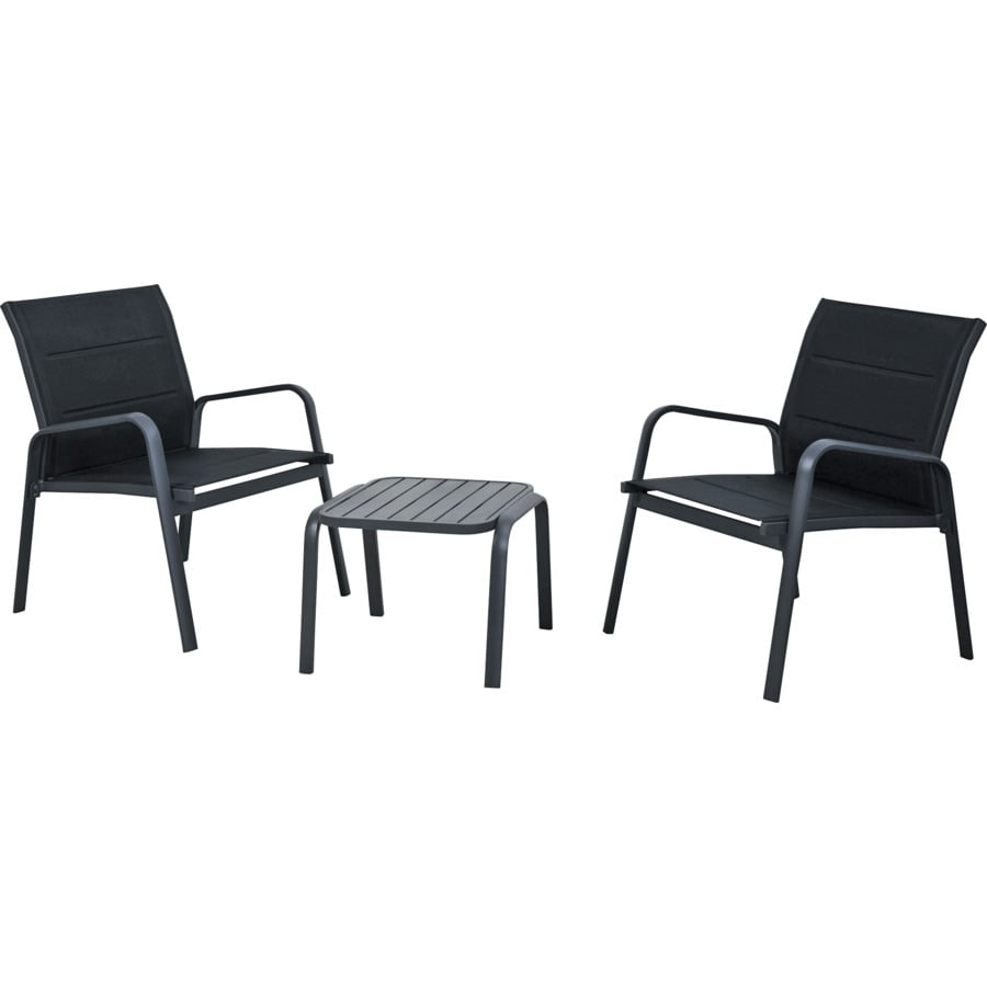 Keter Balkonset Rio schwarz
