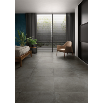 Vloertegel/wandtegel Bergen antraciet 30x60 cm 1,08m²